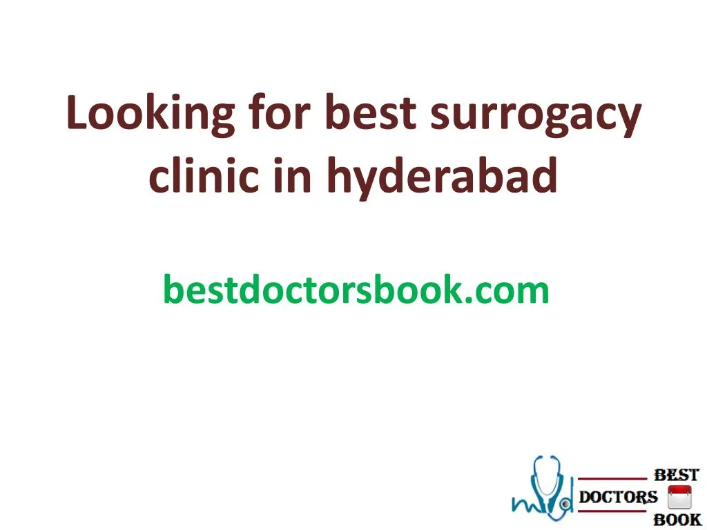 looking for best surrogacy clinic in hyderabad