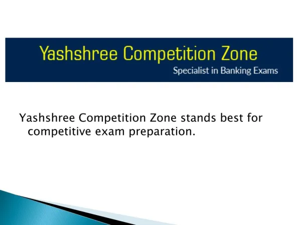 Best Banking Classes in Nagpur | yczbankexams | Yashshree