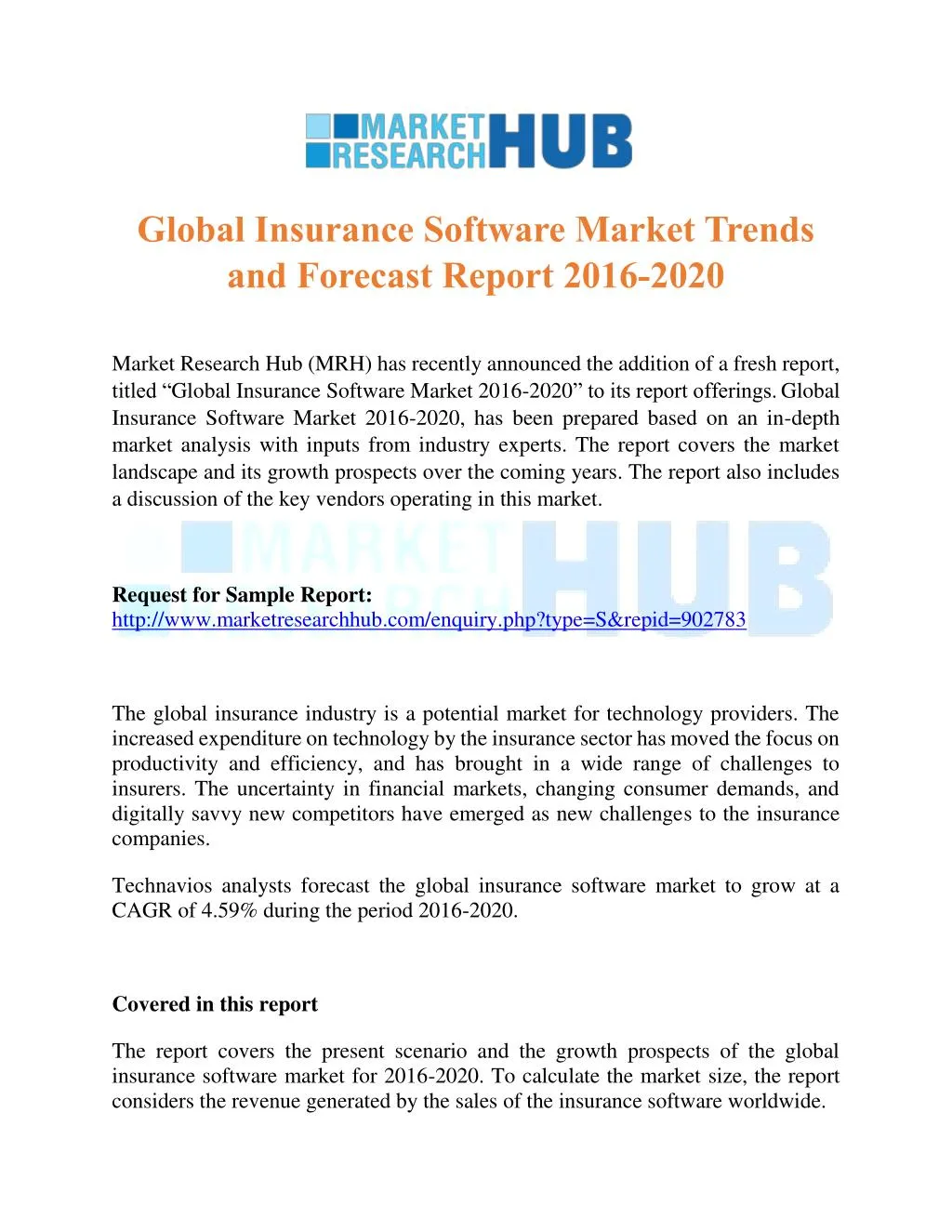 global insurance software market trends