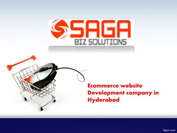 Ecommerce Website Development Hyderabad, Ecommerce Website Design Hyderabad
