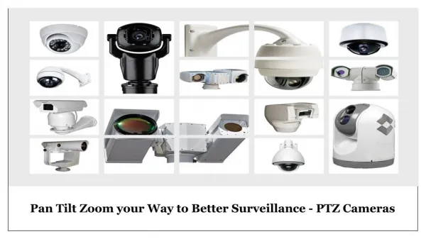 PTZ Camera Suppliers in UAE