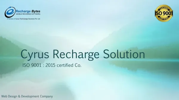 cyrus recharge solution