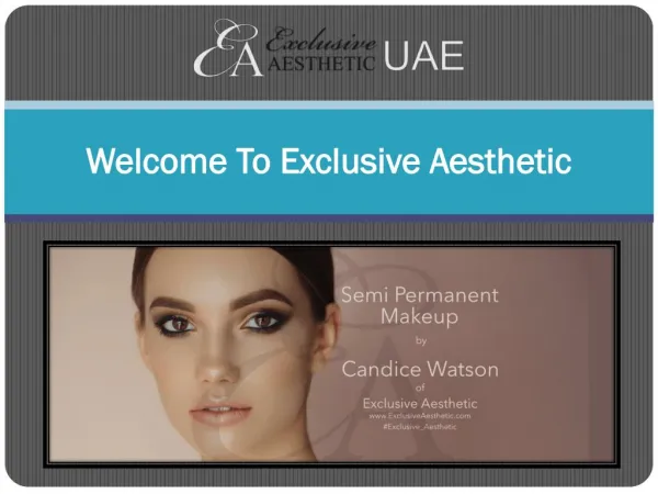 Best Semi Permanent Makeup and Medical Micropigmentation Training in Dubai