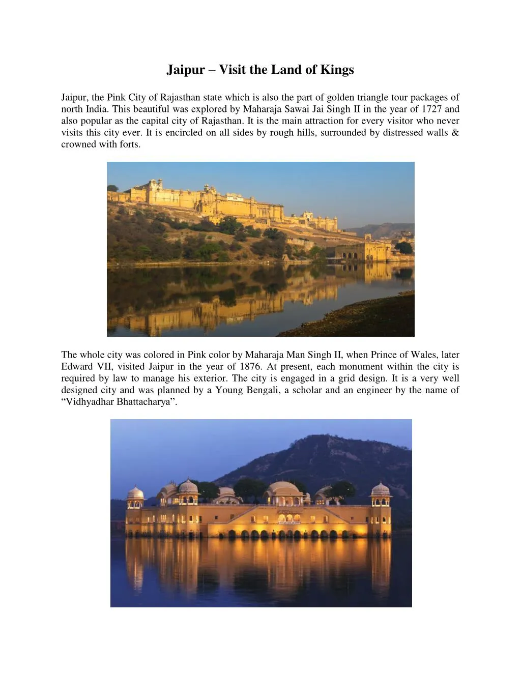 jaipur visit the land of kings