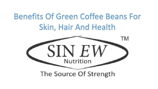 Health Benefits of Green coffee beans