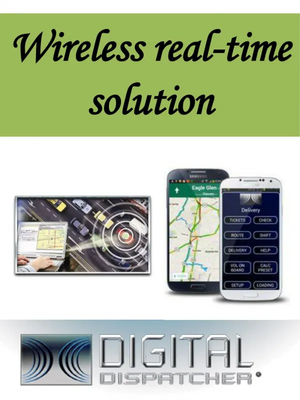 Wireless real-time solution