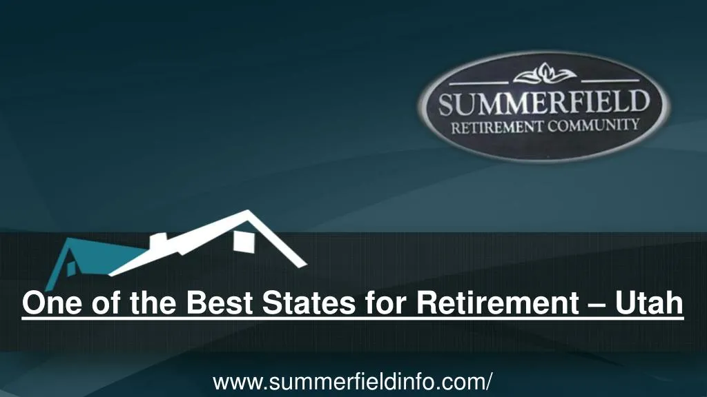 one of the best states for retirement utah