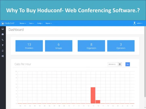 Why To Buy Hoduconf- Web Conferencing Software.?