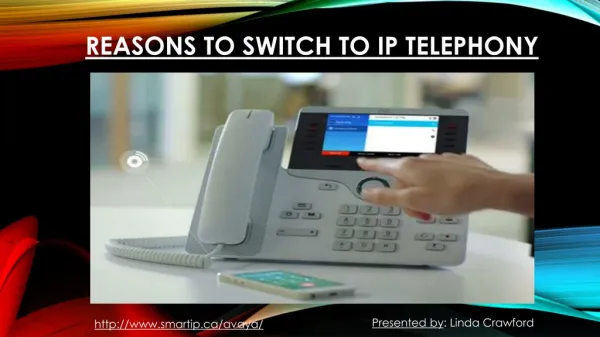 Reasons To Switch An IP Telephony