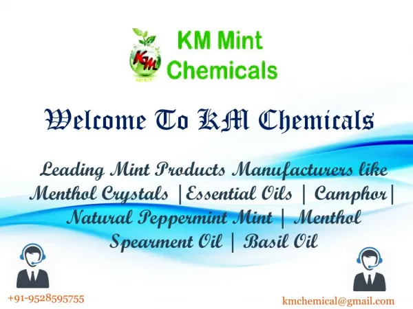 Essentials Oils Manufacturers