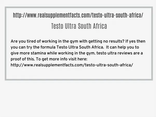 http://www.realsupplementfacts.com/testo-ultra-south-africa/