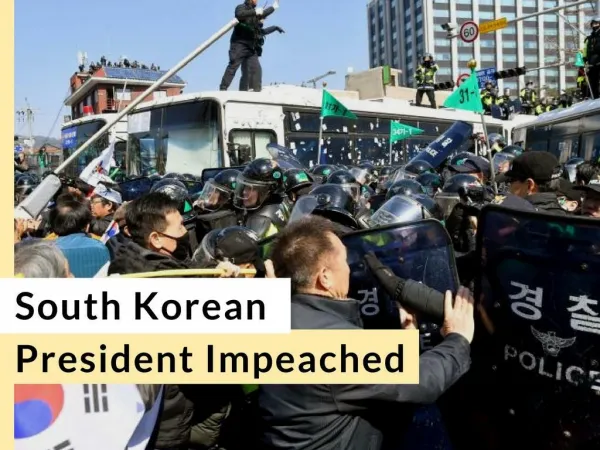 South Korean president impeached