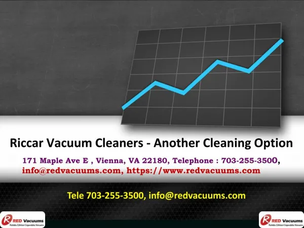 Riccar Vacuum Cleaners - Another Cleaning Option