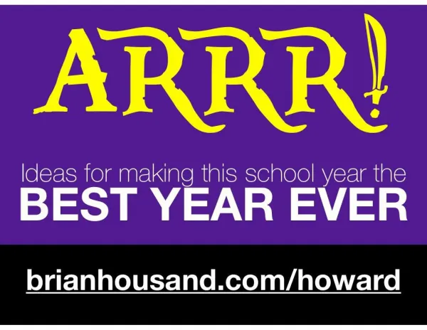 ARRR! Make This School Year the #BestYearEver