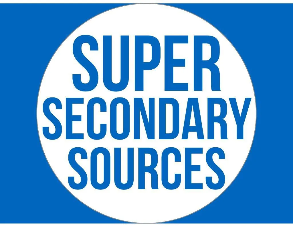 super secondary sources