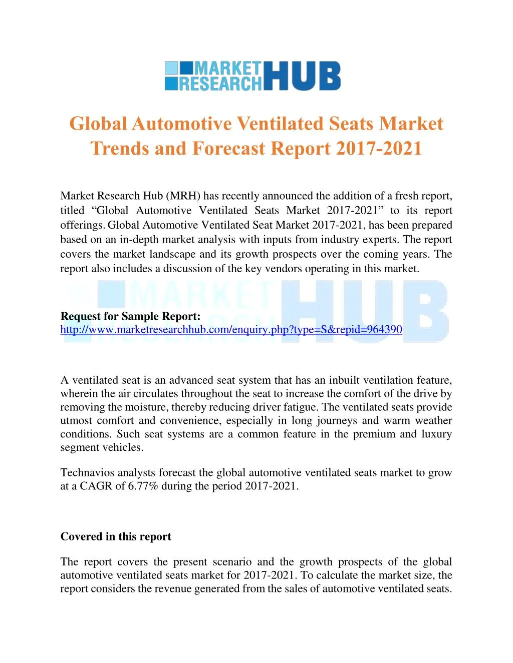 global automotive ventilated seats market trends