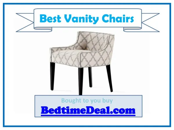 Best Vanity Chairs