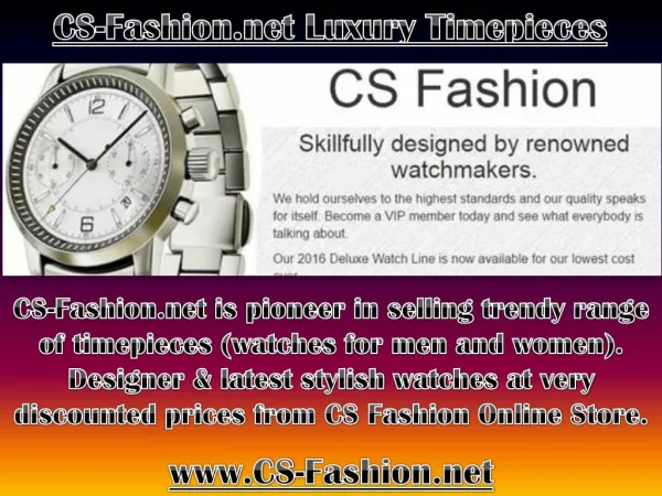 CS-fashion | CS-fashion.net | CSfashion