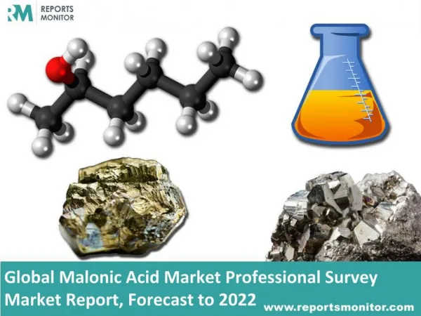 Malonic Acid Market Professional Survey Market - Global Industry Analysis 2022