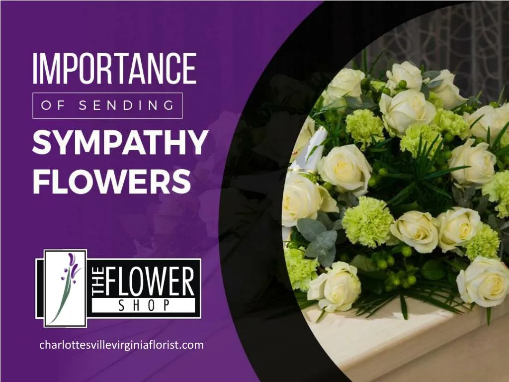 importance of sending sympathy flowers
