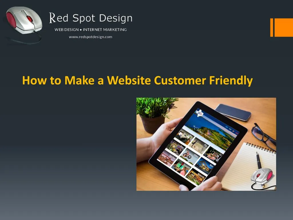 how to make a website customer friendly