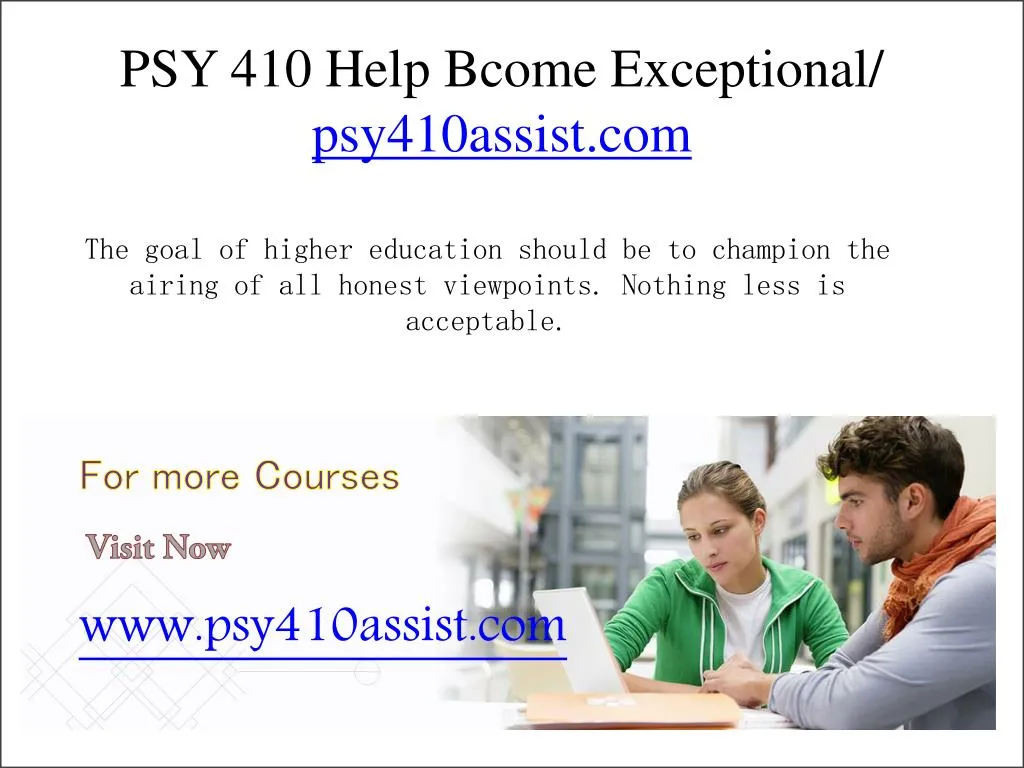 psy 410 help bcome exceptional psy410assist com