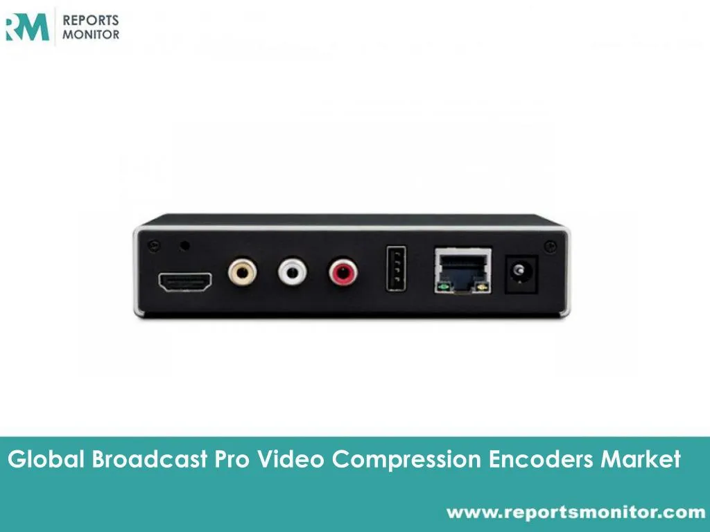 global broadcast pro video compression encoders market