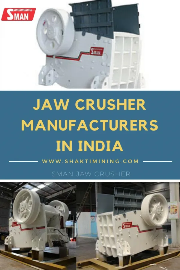 Jaw crusher manufacturers in India