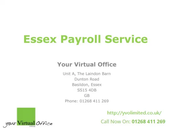 Payroll for Small Business in Essex