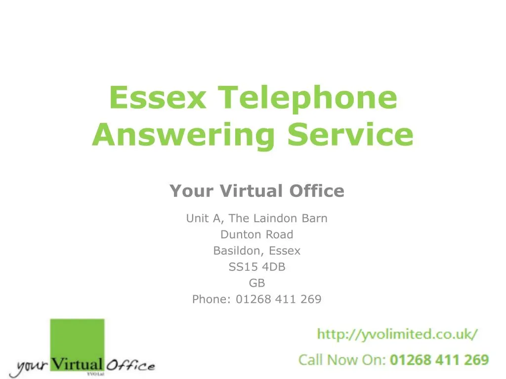 essex telephone answering service