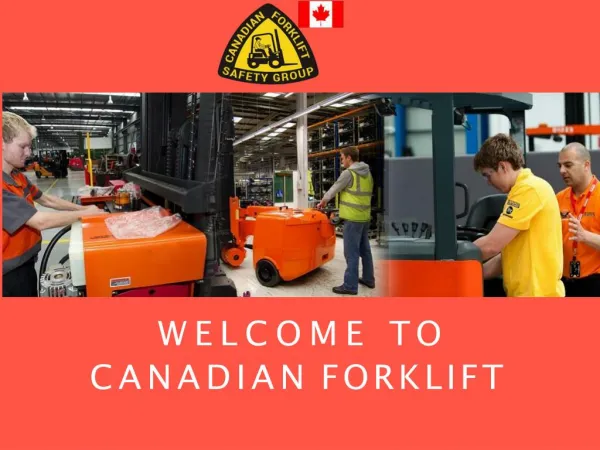Forklift Training | Working at Height Training Mississauga