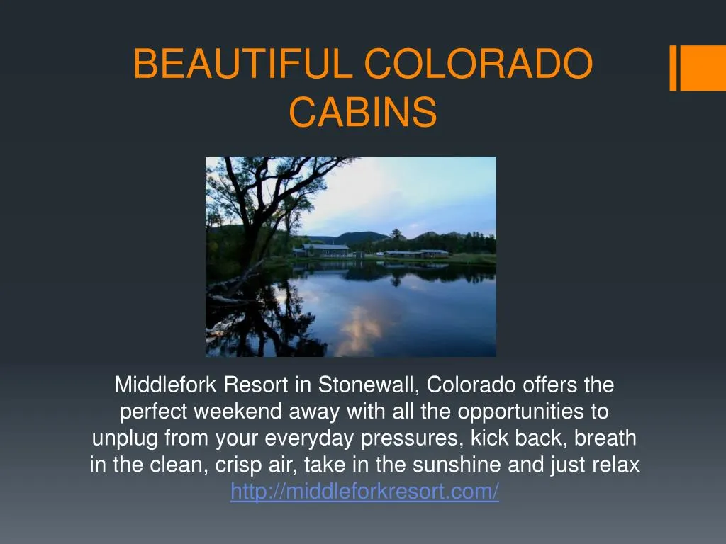 beautiful colorado cabins