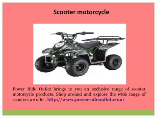 Taotao atv - slide 1