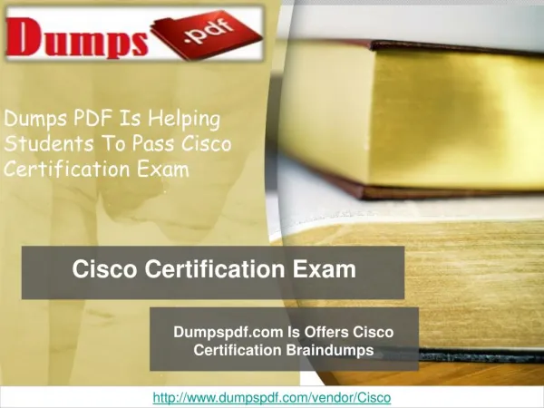 Dumpspdf Cisco Exam Questions