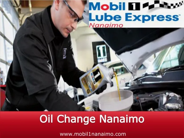 Oil Change Nanaimo