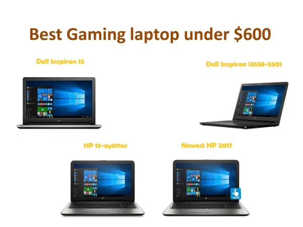 Find gaming laptop under $600