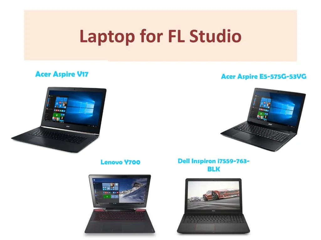 laptop for fl studio
