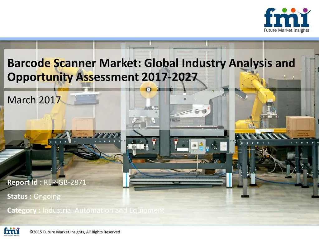 barcode scanner market global industry analysis