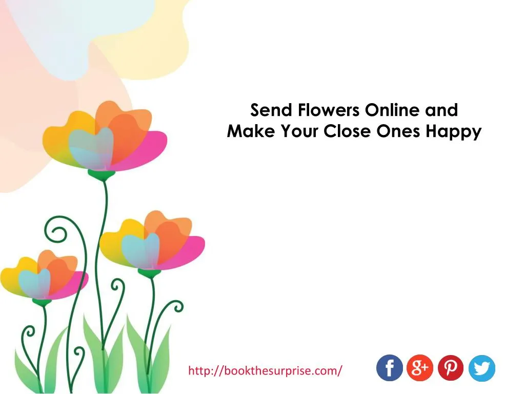 send flowers online and make your close ones happy