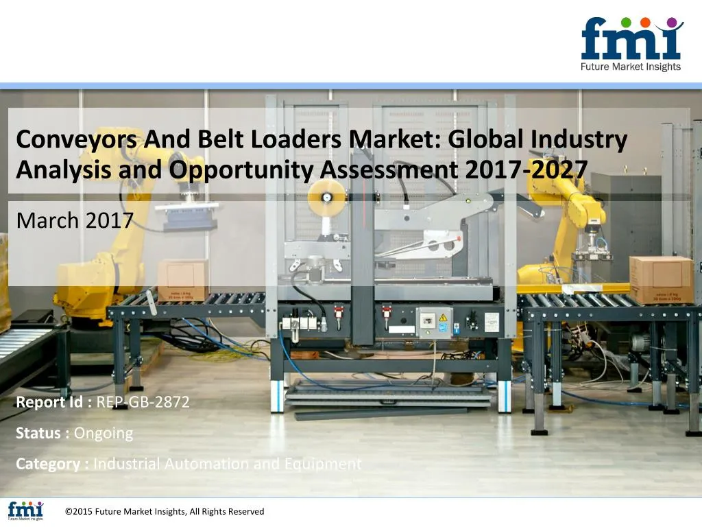 conveyors and belt loaders market global industry