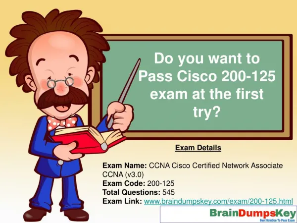 Latest Cisco 200-125 Exam Study Guide and Exam Dumps