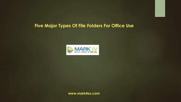 The Five Major Types Of File Folders Portable And Storage Box Files