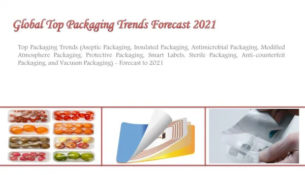 Global Top Packaging Trends Forecast 2021: Aarkstore