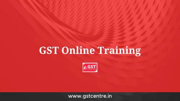 GST Online Training