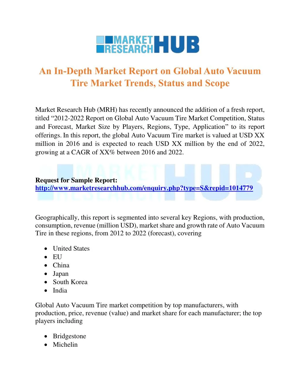an in depth market report on global auto vacuum