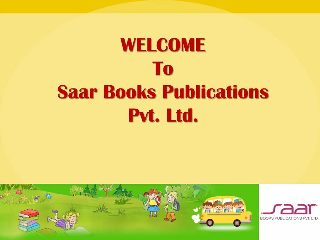 welcome to saar books publications pvt ltd