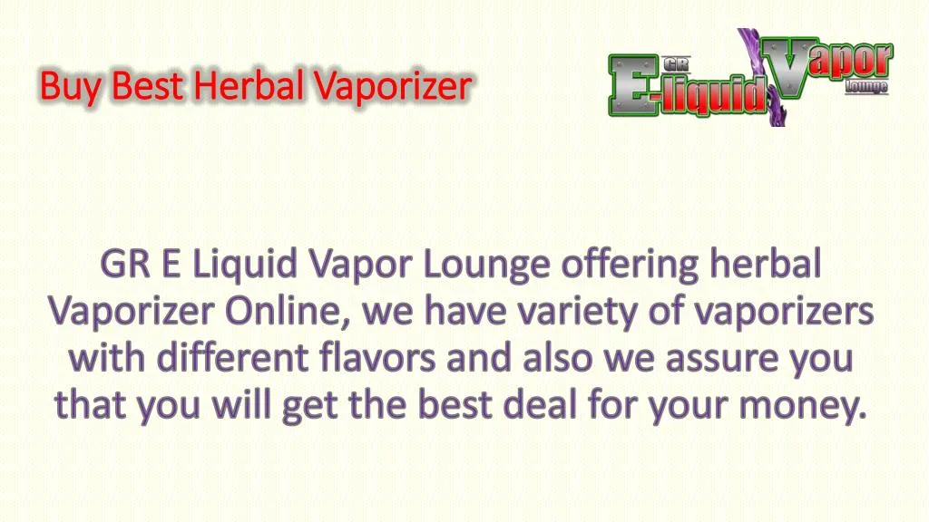 buy best herbal vaporizer