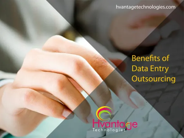 Benefits of Data Entry Outsourcing
