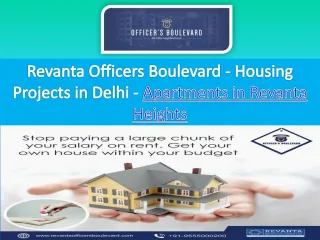 Buy Flats in Revanta Heights - slide 1