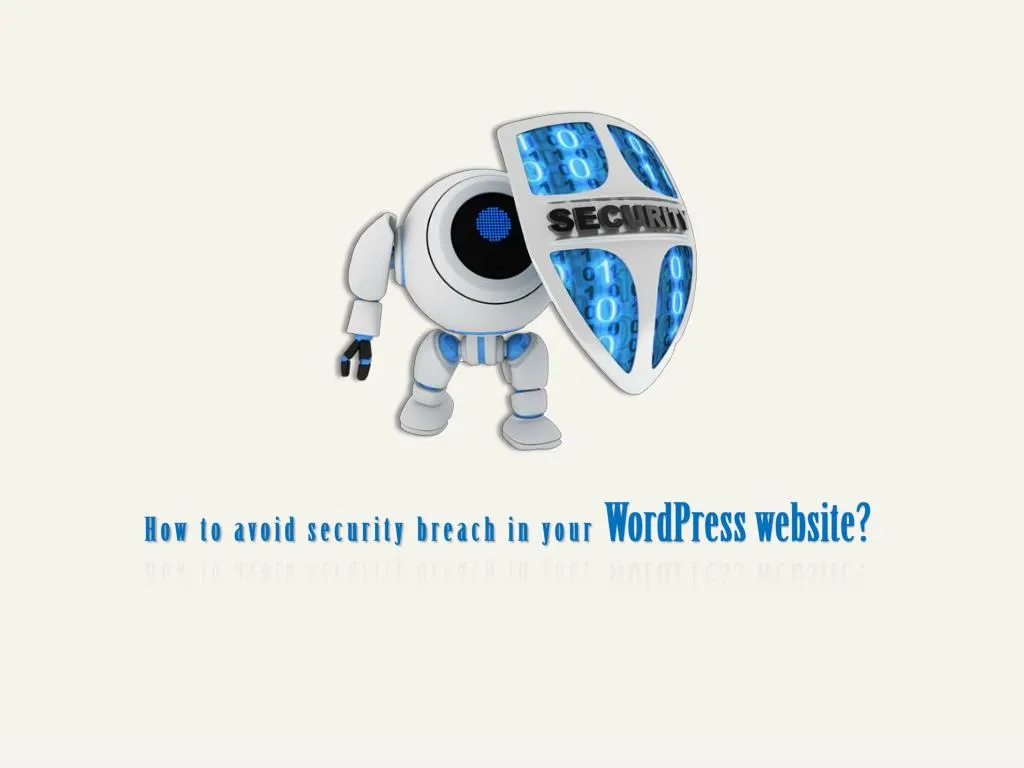 how to avoid security breach in your wordpress